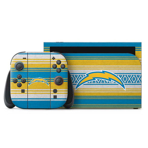 NFL Los Angeles Chargers Trailblazer Nintendo Skins
