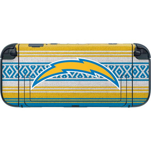 NFL Los Angeles Chargers Trailblazer Nintendo Switch 2 (2025) with Joy-Con Skin
