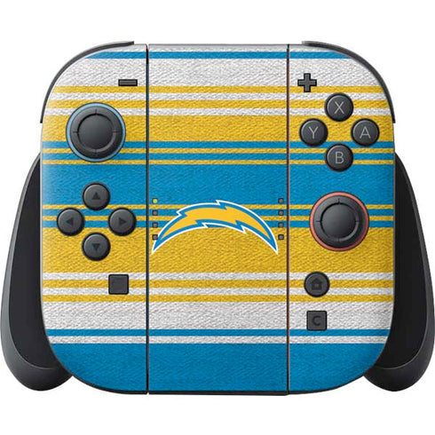 NFL Los Angeles Chargers Trailblazer Nintendo Switch 2 (2025) Joy-Con Controller Skin