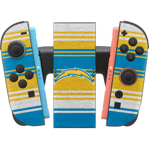 NFL Los Angeles Chargers Trailblazer Nintendo Switch 2 (2025) Joy-Con Controller Skin