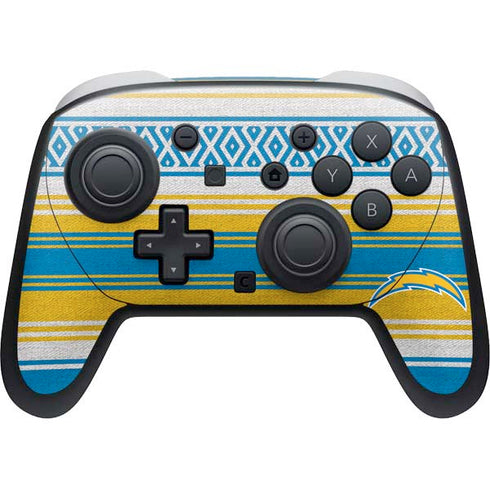 NFL Los Angeles Chargers Trailblazer Nintendo Skins