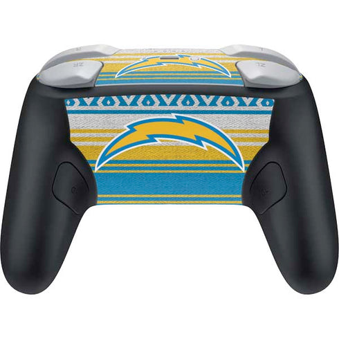 NFL Los Angeles Chargers Trailblazer Nintendo Switch 2 (2025) Pro Controller Skin