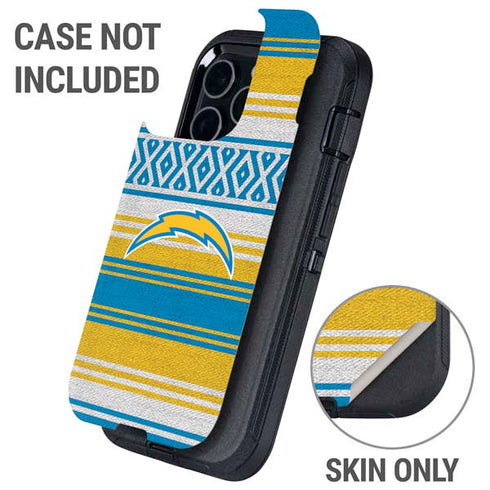 NFL Los Angeles Chargers Trailblazer Otterbox Defender iPhone Skin