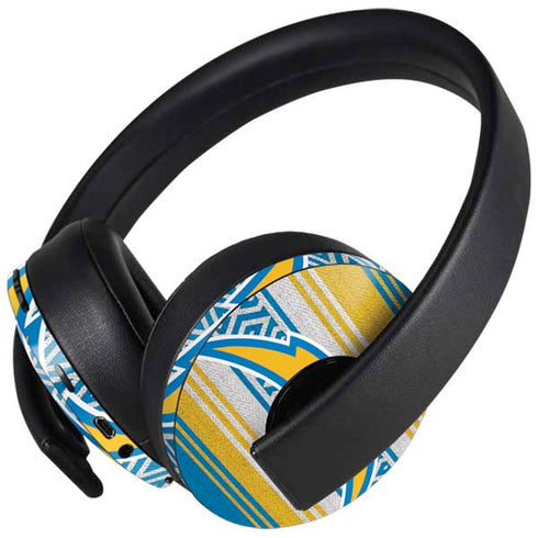 NFL Los Angeles Chargers Trailblazer PlayStation 4 Gold Wireless Headset Skin