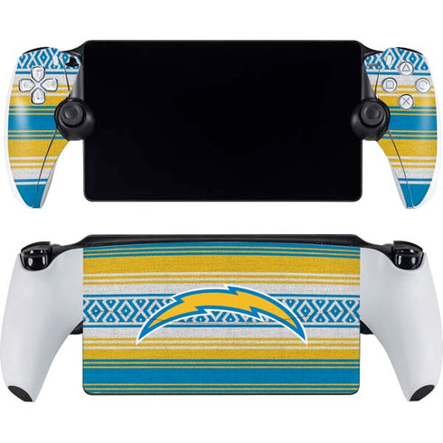 NFL Los Angeles Chargers Trailblazer PlayStation Portal Remote Player Skin