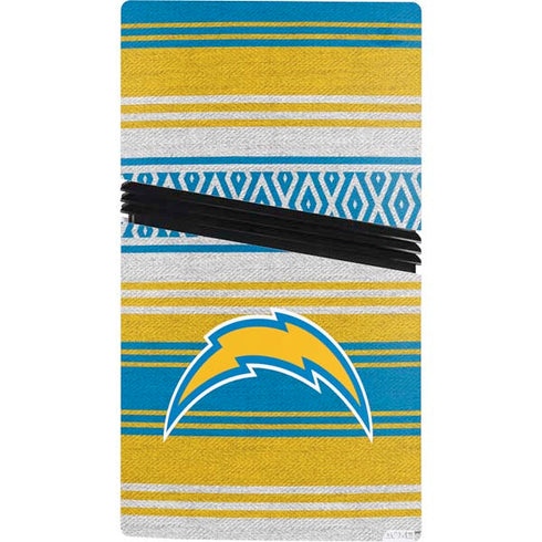 NFL Los Angeles Chargers Trailblazer PS5 Pro Console Skin