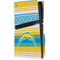 NFL Los Angeles Chargers Trailblazer PS5 Pro Disk Console Skin