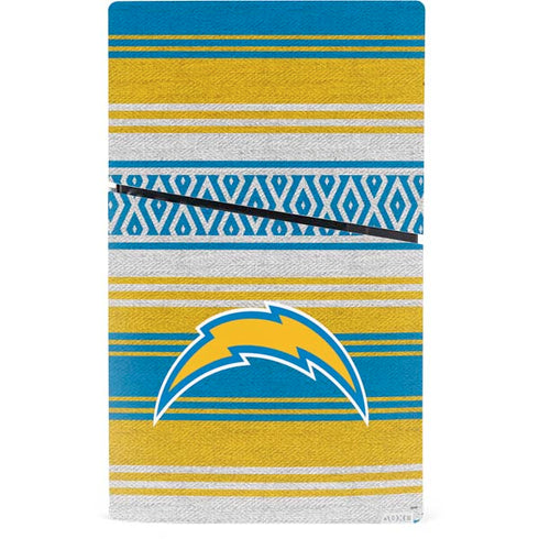NFL Los Angeles Chargers Trailblazer PS5 Slim Digital Edition Console Skin