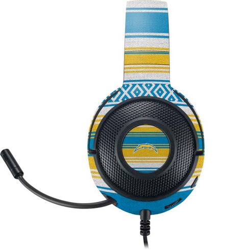 NFL Los Angeles Chargers Trailblazer Razer Kraken X Skin