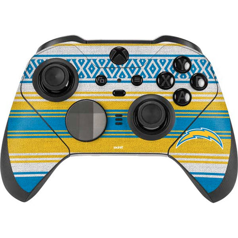 NFL Los Angeles Chargers Trailblazer Xbox Elite Wireless Controller Series 2 Skin