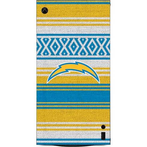 NFL Los Angeles Chargers Trailblazer XBox Series X Digital Edition Console Skin