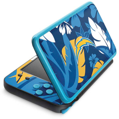 NFL Los Angeles Chargers Tropical Print Nintendo Skins