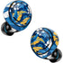 NFL Los Angeles Chargers Tropical Print Amazon Echo Buds Skin