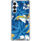 NFL Los Angeles Chargers Tropical Print Galaxy A16 5G Clear Case