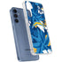 NFL Los Angeles Chargers Tropical Print Galaxy A55 5G Clear Case