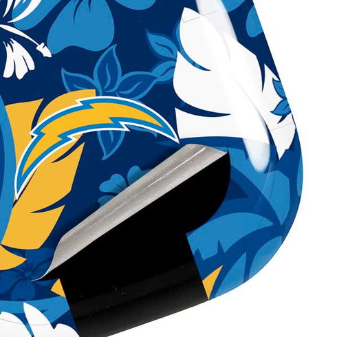 NFL Los Angeles Chargers Tropical Print Galaxy Buds Live Skin