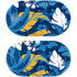 NFL Los Angeles Chargers Tropical Print Galaxy Buds Plus Skin