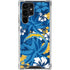 NFL Los Angeles Chargers Tropical Print Galaxy S23 Ultra Clear Case