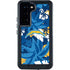 NFL Los Angeles Chargers Tropical Print Galaxy S24 Waterproof Case