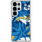 NFL Los Angeles Chargers Tropical Print Galaxy S25 Ultra Clear Case