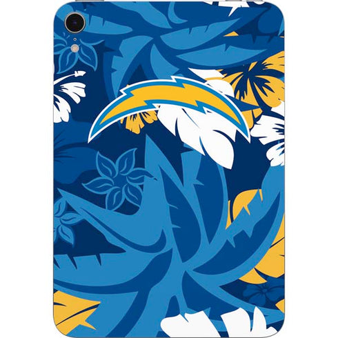 NFL Los Angeles Chargers Tropical Print Apple iPad Mini Skin
