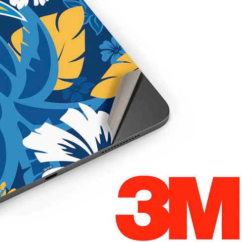 NFL Los Angeles Chargers Tropical Print Apple iPad Pro Skin