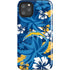 NFL Los Angeles Chargers Tropical Print iPhone Cases