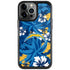 NFL Los Angeles Chargers Tropical Print iPhone Cases