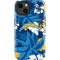 NFL Los Angeles Chargers Tropical Print iPhone 15 Impact Case