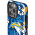 NFL Los Angeles Chargers Tropical Print iPhone 15 Pro Impact Case