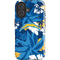 NFL Los Angeles Chargers Tropical Print iPhone 16 Impact Case