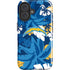 NFL Los Angeles Chargers Tropical Print iPhone 16 Plus Impact Case