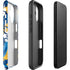 NFL Los Angeles Chargers Tropical Print iPhone 16 Plus Impact Case