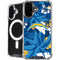 NFL Los Angeles Chargers Tropical Print iPhone 16 Plus MagSafe Case