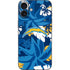 NFL Los Angeles Chargers Tropical Print iPhone 16 Plus Skin