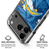 NFL Los Angeles Chargers Tropical Print iPhone 18 Pro Clear Case