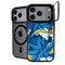 NFL Los Angeles Chargers Tropical Print iPhone 18 Pro Kickstand Case