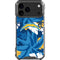 NFL Los Angeles Chargers Tropical Print iPhone 18 Pro Max Clear Case