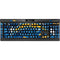 NFL Los Angeles Chargers Tropical Print K95 RGB PLATINUM Mechanical Gaming Keyboard Skin