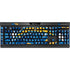 NFL Los Angeles Chargers Tropical Print K95 RGB PLATINUM Mechanical Gaming Keyboard Skin