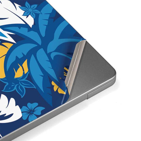 NFL Los Angeles Chargers Tropical Print Apple MacBook Pro 14-inch Skin