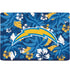 NFL Los Angeles Chargers Tropical Print MacBook Skins