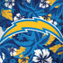 NFL Los Angeles Chargers Tropical Print MacBook Skins