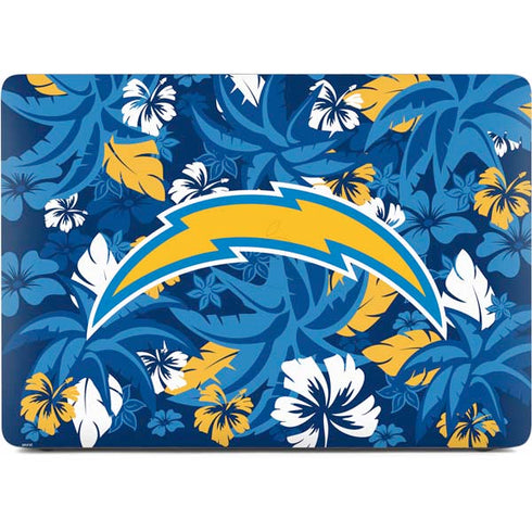 NFL Los Angeles Chargers Tropical Print Apple MacBook Pro 16-inch Skin