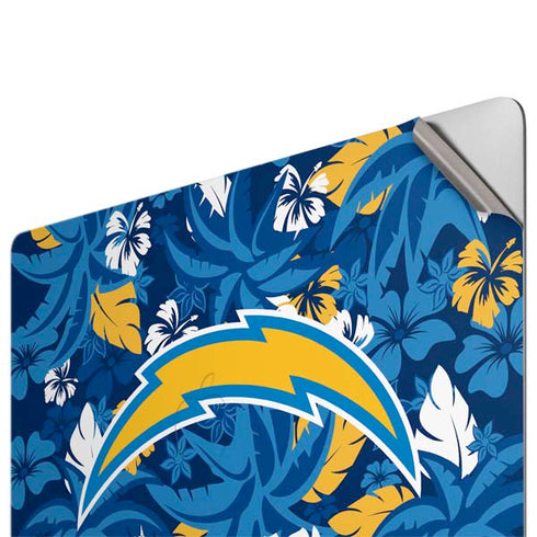 NFL Los Angeles Chargers Tropical Print Apple MacBook Pro 16-inch Skin