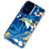 NFL Los Angeles Chargers Tropical Print Moto G 5G (2024) Clear Case