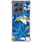 NFL Los Angeles Chargers Tropical Print Moto G Play 5G (2025) Clear Case