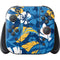 NFL Los Angeles Chargers Tropical Print Nintendo Switch 2 (2025) Joy-Con Controller Skin