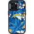 NFL Los Angeles Chargers Tropical Print Otterbox Defender iPhone Skin