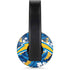 NFL Los Angeles Chargers Tropical Print PlayStation 4 Gold Wireless Headset Skin